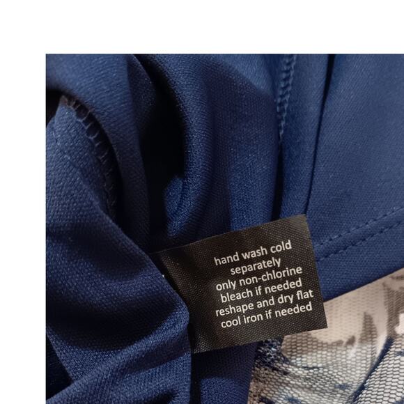 LANE BRYANT Midi Dress Plus 26/28 4X Flowy Floral Ruffle Romantic Cottage Artsy - Picture 9 of 12